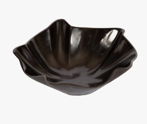 New Design Modern <b>Plastic</b> Metal Bowl With Wavy <b>Edges</b> Dishwasher Safe For Party Food Display - Product Image 2
