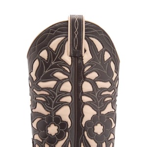Chaussures de cowboy unisexes sur mesure en cuir véritable, style western élégant, mi-mollets, pour l'hiver - Product Image 3