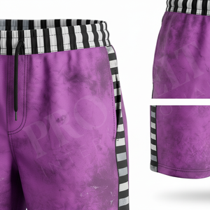 Shorts de sport personnalisés Pro Felt pour femmes, avec taille élastique et cordon de serrage, respirants, pour la course à pied, l'entraînement, le fitness et les loisirs - Product Image 4