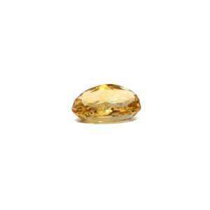 Natural Golden Citrine Loose Gemstone 4.25 Carat Pear Cut for Fine Jewelry - Product Image 3