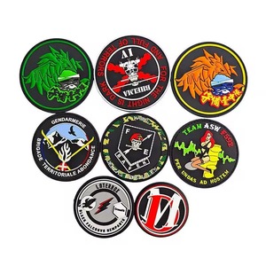 PVC <b>Patch</b> for Bags and <b>Backpacks</b> Custom Brand Logo Rubber Badge Waterproof Durable Luggage Tag <b>Patch</b> Sew On Silicone Label - Product Image 1