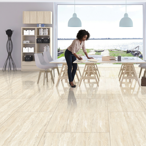 Carreaux de sol en porcelaine polis blanc fumé 600x1200mm, brillant, 24x48, 2x4, 60x120 cm, céramique de Foshan, carrelage mural de Guangzhou, 2x4 pieds - Product Image 3
