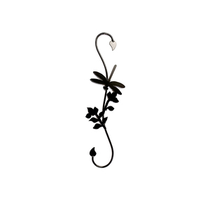 Art Decor Metal Hook With Birds And Leaves Design For <b>Wall</b> Or Door Use Rust Resistant Powder Coated Iron <b>Hanger</b> - Product Image 3