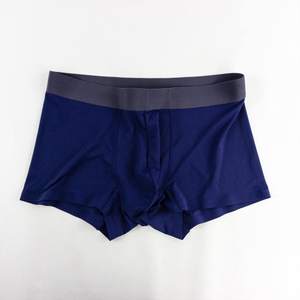 Nuevos Calzoncillos Boxer de Algodón Transpirable para Hombre, Tejido de Punto, Combinación de Colores, Cintura Media - Product Image 5
