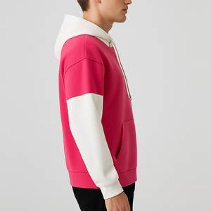 Hoodies unisexes surdimensionnés pour hommes, très populaires en hiver, logo de marque personnalisé, streetwear, tissu polaire respirant, coupe-vent - Product Image 4