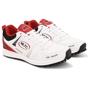 Zapatos Deportivos para Hombre, Color Rojo y Blanco, Ligeros, Transpirables, para Cricket, Correr, Cómodos, Antideslizantes, para Entrenamiento Diario - Product Image 1