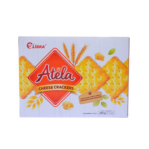 Deliciosas galletas de queso crujiente horneadas 204G FMCG OEM ODM - Product Image 2