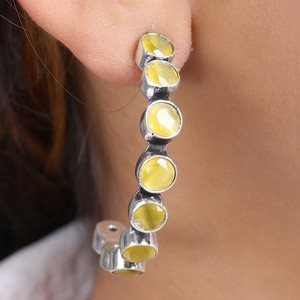 Oxidized <b>Silver</b> Ear Climber <b>Earring</b> Wholesale Bulk | Direct Factory Supplier | MOQ Available | Export Quality Jewelry Manufactur - Product Image 3
