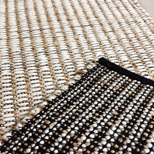Hand Woven Wool and Jute Rug – Farmhouse Decor, Pet-Friendly - Product Image 5