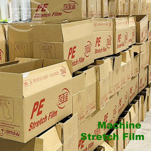 Manufacturer Customized PE Winding Film 50cm Wide Pallet Packaging Stretch Film Jumbo PE Protective Packing Film Roll - Product Image 5
