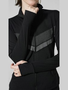 Chaqueta Corta Reversible, Transpirable, Ligera y sin Costuras para Mujer, Corte Ajustado - Product Image 5