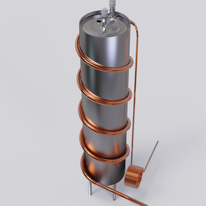 Refrigerador Purificador de Agua Eléctrico de Enfriamiento Directo en Tiempo Real, Sin Tanque de Almacenamiento, Estructura Patentada de Intercambio de Calor en Espiral, para Exteriores - Product Image 1