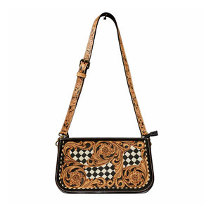 Bolso de Hombro de Cuero Genuino para Mujer con Correa Ajustable, Bolso de Moda de Cuero Impermeable para Uso Diario - Product Image 2