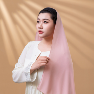 Corona <span class=keywords><strong>Taj</strong></span> para Hiyab, Accesorios para el Cabello Antideslizantes y Sin Estrés, para Todos los Tamaños de Cabeza, Pañuelo para la Cabeza Impreso en 3D, Gorro Interior - Product Image 6