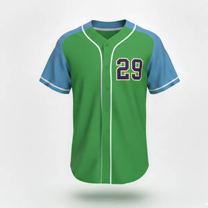 Camiseta de béisbol personalizada para hombre, material ligero de alto rendimiento, ideal para entrenamientos, partidos, ejercicios y uso diario. - Product Image 4