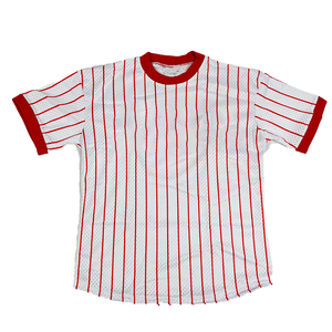 2026 New DST White Pinstripe <b>Baseball</b> Jersey Women Greek Letter Embroidered Sports Button Up Casual Sorority Style Streetwear - Product Image 1