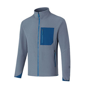 Veste Softshell Imperméable Personnalisée avec Logo Brodé 3D 2026 – Polyester Anti-Plis Fonctionnel avec Fermeture Éclair OEM – Vente en Gros - Product Image 3