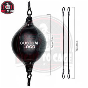 Excellent Fournisseur Nouvelle Arrivée Sac de Boxe Double Extrémité Entièrement Personnalisé en Cuir PU Réglable pour Entraînement de Vitesse en Salle de Sport - Product Image 4
