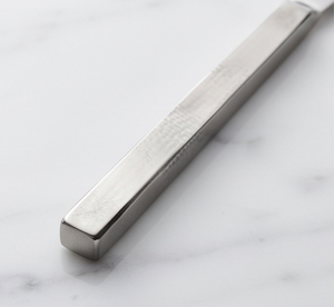 Juego de 4 cuchillos para queso de acero inoxidable, cuchillos para untar mantequilla con punta redonda, mangos de metal duraderos, utensilios de cocina - Product Image 2