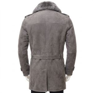 Men's Polyester Wadded Leather Jacket - Product Image 2