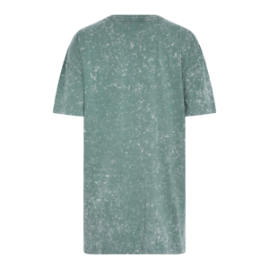 Camiseta de algodón con lavado ácido para mujer, estilo casual, oversize, personalizada, OEM, marca privada, fabricante. - Product Image 6