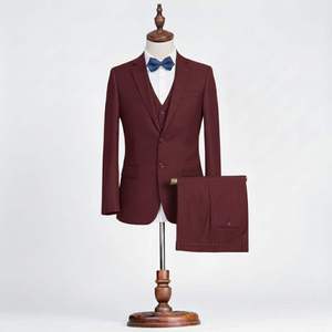 Uniforme de Oficina Corporativo Negro para Hombre, Adulto, de Terciopelo Transpirable con Solapa de Satén, 100% Poliéster, para Vestimenta Formal, Elite Vanguard - Product Image 6