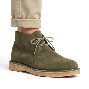 Botas Chukka 100% Cuero Genuino para Hombre, Color Marrón Vintage, Transpirables, con Cordones, Venta al Por Mayor, Liquidación, Envío Inmediato, Lote en Stock BD - Product Image 6