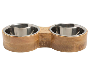 Pets Elevated <b>Dog</b> <b>Bowl</b> <b>Stand</b> Raised <b>Dog</b> <b>Bowl</b> <b>Wooden</b> Pet Feeder - Product Image 3