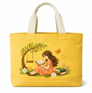Bolsa de Mano de Lona de Algodón Reciclado COTTON VOYAGE, con Logotipo Bordado, Personalizable, para Compras Diarias, Tamaños Personalizados, Venta al Por Mayor - Product Image 5