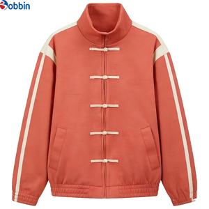 Blouson matelassé d'hiver tendance pour homme, col montant tricoté, coupe ample, respirant, doublure polaire écologique, idéal pour l'extérieur - Product Image 6