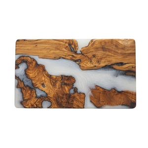 Decorative Epoxy Wood Charcuterie Board Handmade Cheese Serving Board Durable Lightweight 2.0cm Thick Wholesale OEM Custom - Product Image 2