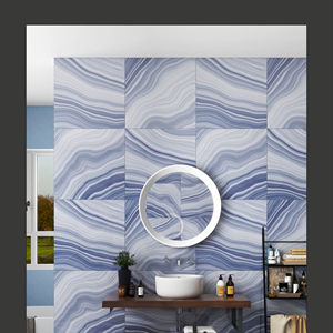 กระเบื้องพอร์ซเลนเคลือบเงาหรูหรา ขนาด 600x600 มม. (24x24 นิ้ว) กระเบื้องเซรามิกวิทริฟายด์คุณภาพพรีเมียมสำหรับปูพื้นห้องนั่งเล่นและห้องครัวทันสมัย - Product Image 1