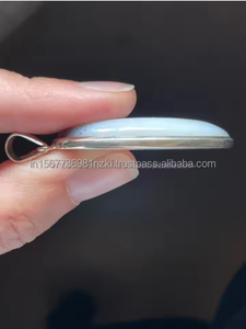 Most Beautiful Dendritic <b>Opal</b> <b>Pendant</b> <b>Necklace</b> 925 Sterling Silver Dendritic <b>Pendant</b> Agate <b>Pendant</b> Women Silver Gifts Jewelry - Product Image 5