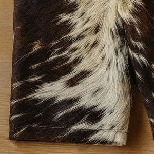 กางเกงขาสั้นหนังวัวแท้สไตล์ตะวันตกสุดหรูสำหรับผู้ชาย แฟชั่นสตรีทแวร์ระดับพรีเมียม - Product Image 6