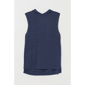 Premium Urban <b>Sleeveless</b> <b>Hoodie</b> Oversized Fit High Quality Cotton Fabric Factory Direct Supplier <b>Sleeveless</b> <b>Hoodie</b> - Product Image 6
