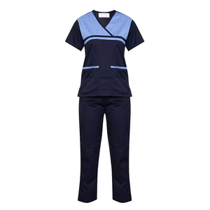 Nuevo Conjunto de Uniformes Médicos Modernos para Doctores y Enfermeras, de Secado Rápido, Transpirables, Unisex, Uniformes de Hospital, Logotipo Personalizado, Tela de Lona - Product Image 4