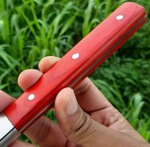 บริการขายส่ง มีดเชฟมืออาชีพ PRESTIGE BLADES คุณภาพพรีเมียม แบบกำหนดเองได้ รับผลิตแบบ OEM ODM ด้ามไม้เนื้อแข็ง เหล็กดามัสกัส - Product Image 3