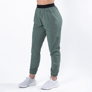 High Quality OEM Custom Logo Oversized Wide Leg Jogger With Polyester Women's Sweatpants Women's Pants & <b>Trousers</b> - Product Image 5