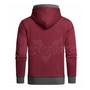 Premium Cotton Blend With Kangaroo Pocket Men <b>Hoodies</b> <b>Lightweight</b> Casual Style Men <b>Hoodies</b> Relaxed Fit Men <b>Hoodies</b> - Product Image 2