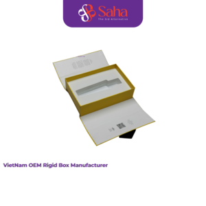 Cajas de Regalo Hechas a Mano con Papel Kraft Reciclable y Biodegradable, Laminación Mate con Relieve, Personalizables con Estampado en Lámina Dorada, Fabricadas en Vietnam - Product Image 2