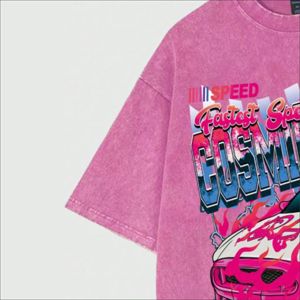 Premium Terry 100% Cotton <b>Acid</b> Washed Oversized <b>Drop</b> Shoulder Eco-Friendly Breathable Street Fashion Casual Mens Tee - Product Image 3