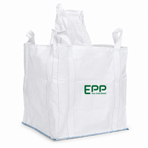 Bec supérieur de remplissage à fond plat FIBC Bag Jumbo Bag Best Standard Polypropylène 1000 1500kg Meilleur fournisseur EPP VIETNAM - Product Image 1
