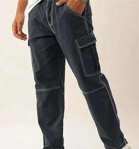 กางเกงคาร์โก้ผู้หญิงสไตล์สตรีท หลายกระเป๋า ใส่สบาย ระบายอากาศได้ดี เหมาะสำหรับใส่ในชีวิตประจำวัน - Product Image 2