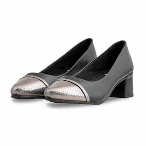 Zapatos planos cómodos negros WN7478 Court - Product Image 3