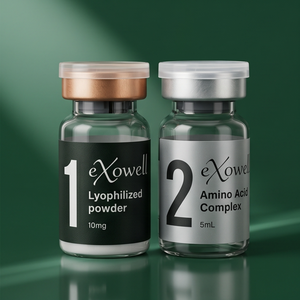 EXOWELL Plant Vesicle Skin Booster 250 Proteínas Activas Tratamiento Reafirmante Iluminador Antienvejecimiento Corea - Product Image 1