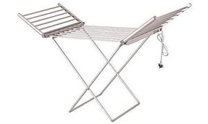 Tendedero de ropa de diseño elegante, plegable, portátil, con calefacción, para interiores, con opción de personalización. - Product Image 4