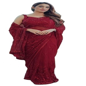 Hot Selling Ladies Cotton Rayon Lehanga Choli Dupatta <b>Wedding</b> Wear Ruched Lace Button Decoration <b>Simple</b> Natural Waistline Design - Product Image 3