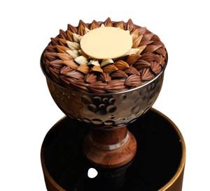 Sweet Serving Tray High End Food Presentation Accessories Luxury Party Serving Collection Modern Silver Tabletop Decor Silver - Product Image 1