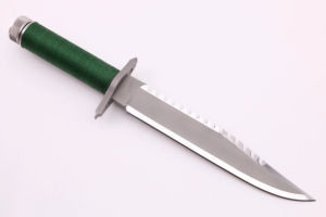 มีดสกินเนอร์โบวี่ทำมือจากเหล็กกล้าไร้สนิม น้ำหนักเบา สำหรับตั้งแคมป์ ใบมีดโค้ง ด้ามไม้ - Product Image 3