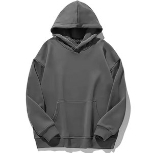 Nueva Llegada Sudadera con Capucha Ligera de Forro Polar para Hombre, Diseño Sólido, de Alta Calidad, Talla Grande, con Impresión de Logotipo Personalizado para Invierno - Product Image 1